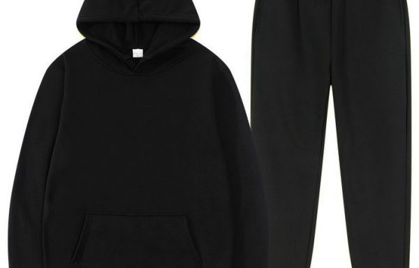 Plain Hoodie & Joggers